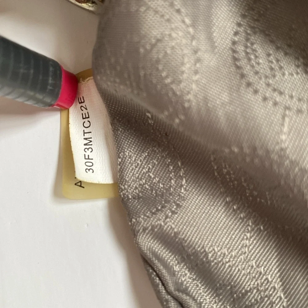 Michael Kors Bag Jet Set Chain Snakeskin Gather Shoulder Tote Crossbody Bag - Picture 13 of 14